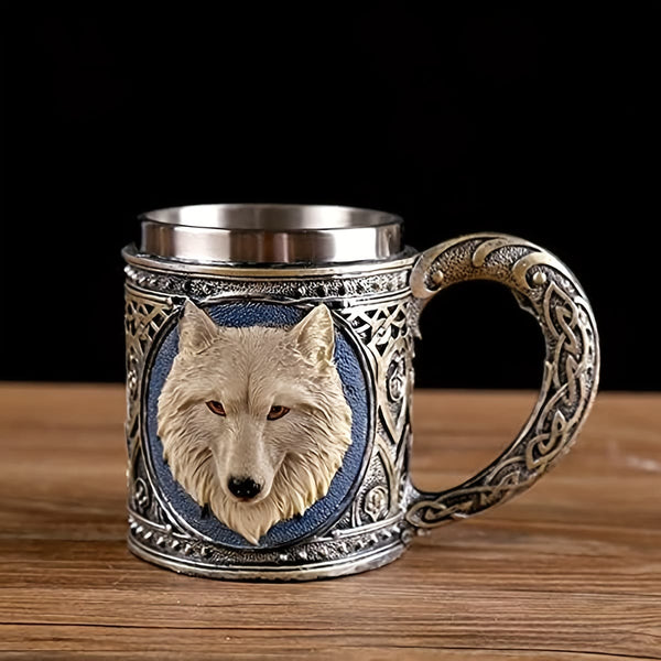 Vikingholic Wolf Celtic Tribal Mug